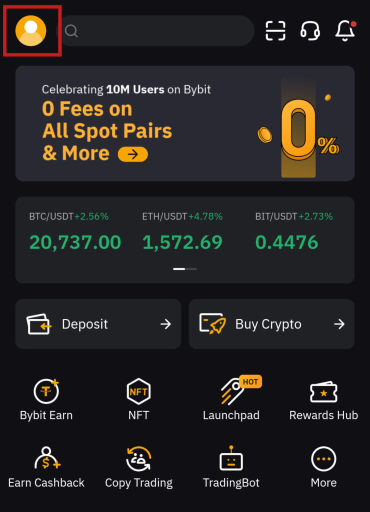 바이비트 kyc 인증 방법