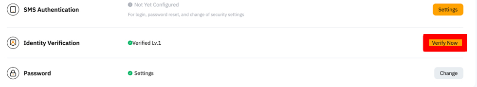 Identity Verification