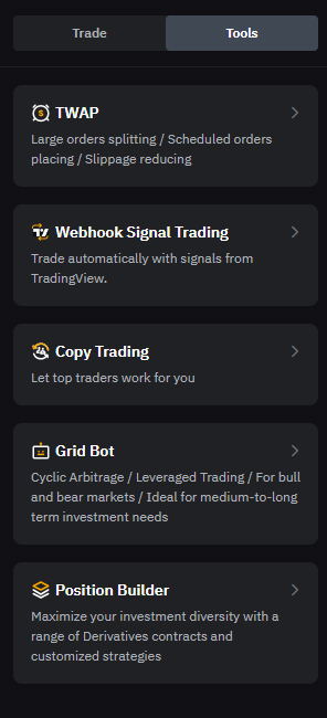 Bybit tools