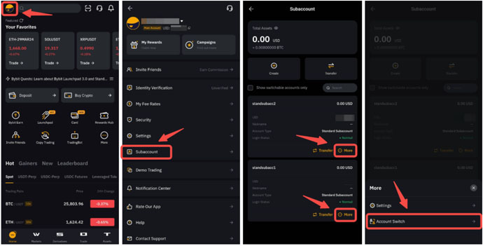bybit sub account