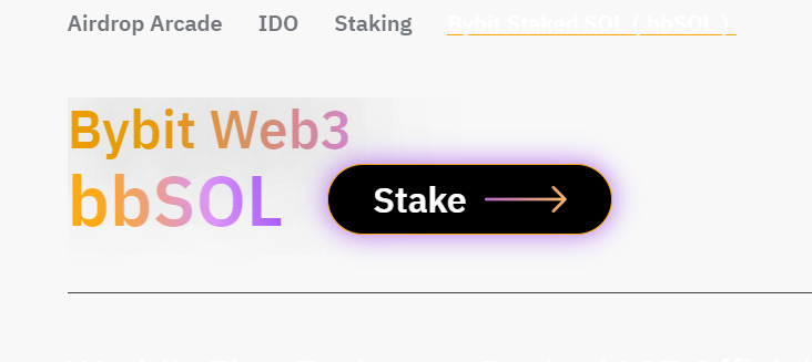 Bybit Web 3 bbSOL
