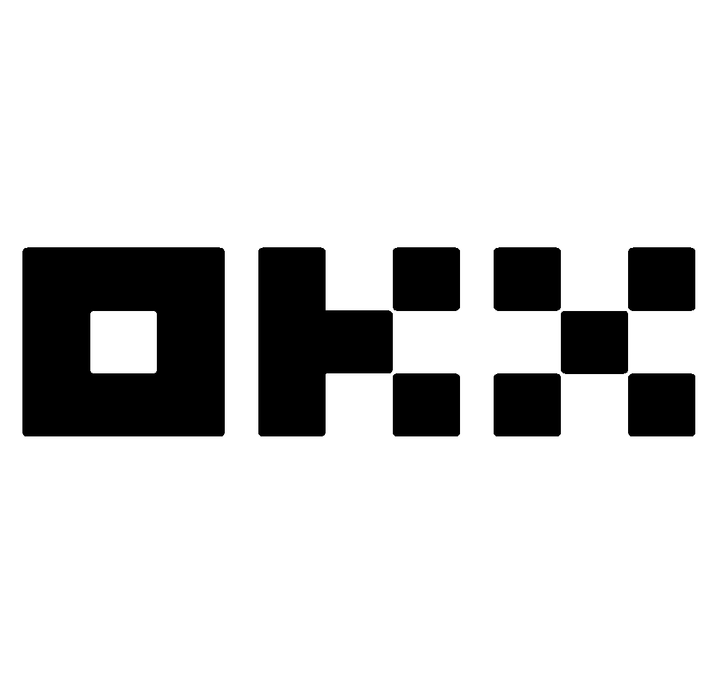 OKX logo 오케이엑스 거래소 로고 블랙 버전 PNG 이미지